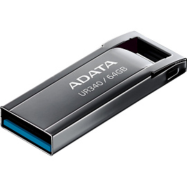 Флешка USB 3.0 64 ГБ Adata UR340 (AROY-UR340-64GBK)