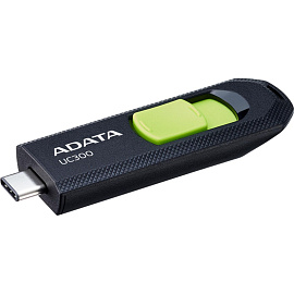 Флешка USB 3.0 128 ГБ Adata UC300 (ACHO-UC300-128G-RBK/GN)