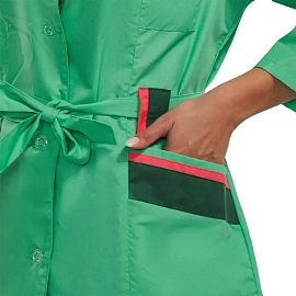 Костюм для горничных и уборщиц у04-КБР зеленый/салатовый (размер 56-58, рост 170-176)