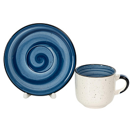 Набор чайных пар Elrington Речной бриз 260 мл (12 предметов)