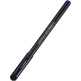 Ручка гелевая неавтоматическая Unomax Geltron синяя (толщина линии 0.3 мм)