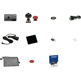 Автомобильный видеорегистратор TrendVision Drivecam Real 4K Signature LNA (TVDCR4KL)