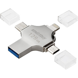 Флешка USB 3.0 128 ГБ SmartBuy Quad (SB128GBMC15)