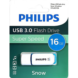 Флешка USB 3.0 16 ГБ Philips Snow 3.0 (FM16FD75B/97)