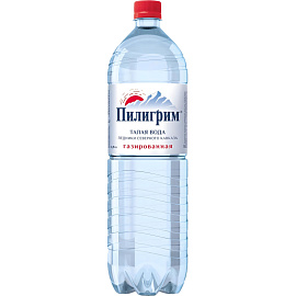 Вода минеральная Пилигрим столовая газированная 1.5 л фото Вода минеральная Пилигрим столовая газированная 1.5 л