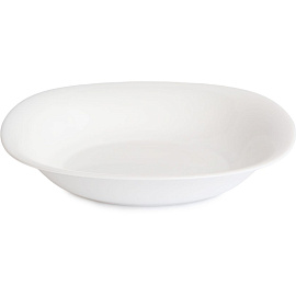 Тарелка суповая Luminarc Карин стекло 21 см белая (24 штуки в упаковке)