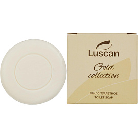 Мыло туалетное Luscan Gold Collection 20 г картон (500 штук в упаковке)