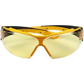 Очки защитные открытые универсальные UVEX Феос cx2 Суправижн Экселленс желтые (9198285)