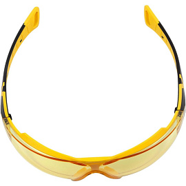 Очки защитные открытые универсальные UVEX Феос cx2 Суправижн Экселленс желтые (9198285)