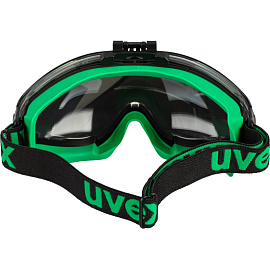 Очки защитные сварочные Uvex Ультрасоник Инфрадур закрытые с непрямой вентиляцией затемнённые с откидным светофильтром (9302045)