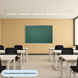 Доска магнитно-меловая Attache Economy Ultra 100х150 см односекционная с лаковым покрытием