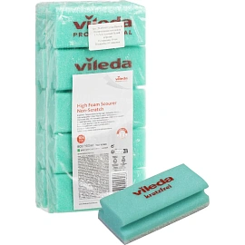 Губки Минимальная жесткость, белый абразив,102561 зеленый, 10 шт/уп фото Губки Минимальная жесткость, белый абразив,102561 зеленый, 10 шт/уп