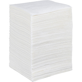 Салфетки бумажные Выбор есть 1-слойные 24х24 см белые (400 листов в пачке)