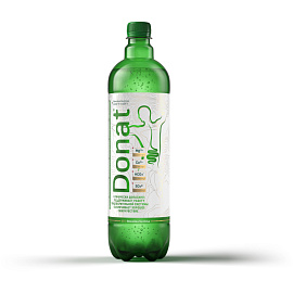 Вода минеральная Donat лечебная газированная 1 л