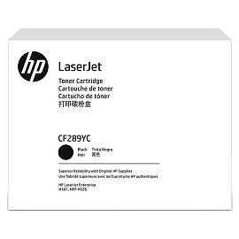 Картридж лазерный HP 89Y CF289Y черный оригинальный повышенной емкости