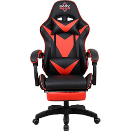 Кресло игровое Easy Game 531TPU красное/черное (экокожа, пластик)