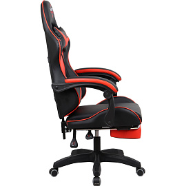Кресло игровое Easy Game 531TPU красное/черное (экокожа, пластик)