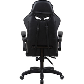 Кресло игровое Easy Game 532TPU чёрное (экокожа, пластик)