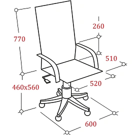 Кресло игровое Easy Game 532TPU чёрное (экокожа, пластик)