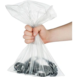 Пакет фасовочный 30х50 см ПВД 50 мкм прозрачный (500 штук в упаковке)