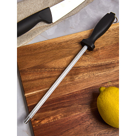 Мусат для заточки ножей Mielaje нержавеющая сталь 31 см