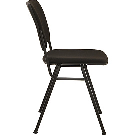 Стул офисный Isit черный (ткань, металл) фото Стул офисный Isit черный (ткань, металл)