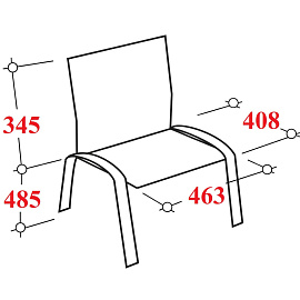 Стул офисный Era черный (искусственная кожа, металл) фото Стул офисный Era черный (искусственная кожа, металл)