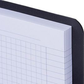 Тетрадь на кольцах со сменным блоком Infolio Study Beauty А5 120 листов с рисунком в клетку с перфорацией, тиснение фольгой