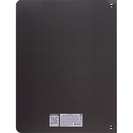 Тетрадь на кольцах со сменным блоком Be Smart Flora А4 120 листов черная в клетку с перфорацией, тиснение фольгой