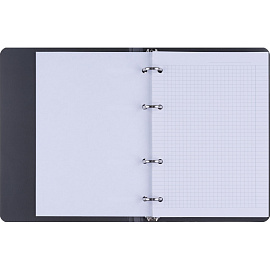 Тетрадь на кольцах со сменным блоком Be Smart Botanica А5 80 листов с рисунком в клетку с перфорацией, матовая ламинация