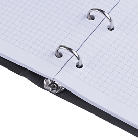 Тетрадь на кольцах со сменным блоком Be Smart Botanica А5 80 листов с рисунком в клетку с перфорацией, матовая ламинация