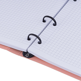 Тетрадь на кольцах со сменным блоком Be Smart Flora Букет А5 120 листов с рисунком в клетку с перфорацией, матовая ламинация