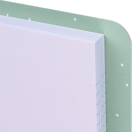 Тетрадь на кольцах со сменным блоком Be Smart Mur-Mur А5 120 листов с рисунком в клетку с перфорацией, матовая ламинация