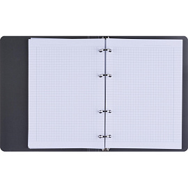 Тетрадь на кольцах со сменным блоком Be Smart Botanica Эвкалипт А5 120 листов с рисунком в клетку с перфорацией, матовая ламинация