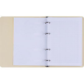 Тетрадь на кольцах со сменным блоком Be Smart Flora А5 120 листов с рисунком в клетку с перфорацией, матовая ламинация