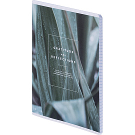 Тетрадь общая Be Smart Botanica А5 48 листов в клетку на скрепке (обложка с рисунком агава, матовая ламинация)