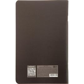 Блокнот Be Smart Flora 130x210 мм 48 листов черный в линейку на скрепке