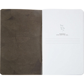 Блокнот Be Smart Botanica 130x210 мм 48 листов с рисунком в линейку на скрепке