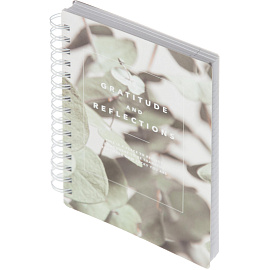 Блокнот Be Smart Botanica A6 120 листов с рисунком в клетку на спирали (102x142 мм)