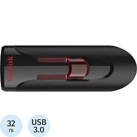 Флешка USB 3.0 32 ГБ SanDisk Cruzer Glide (SDCZ600-032G-G35)