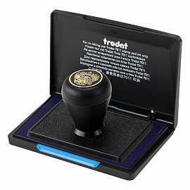 Штемпельная подушка TRODAT, 110x70 мм, синяя, 9052c фото Штемпельная подушка TRODAT, 110x70 мм, синяя, 9052c
