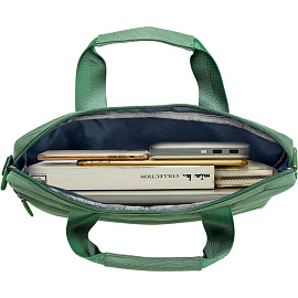 Сумка для ноутбука 14 Lamark L214 зеленая (L214 Green) фото Сумка для ноутбука 14 Lamark L214 зеленая (L214 Green)