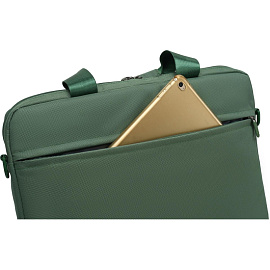 Сумка для ноутбука 14 Lamark L214 зеленая (L214 Green) фото Сумка для ноутбука 14 Lamark L214 зеленая (L214 Green)