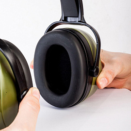 Наушники противошумные Jeta Safety Sonus Max стандартное оголовье 32 дБ оливковые (JEM-201)