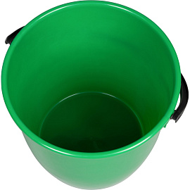 Ведро Крепыш 13 л пластиковое зеленое