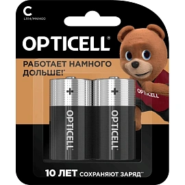 Батарейка C (LR14) Opticell Basic (2 штуки в упаковке)