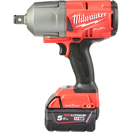 Гайковерт аккумуляторный импульсный Milwaukee M18 Fuel ONEFHIWF34-502X One-Key (4933459730) фото Гайковерт аккумуляторный импульсный Milwaukee M18 Fuel ONEFHIWF34-502X One-Key (4933459730)