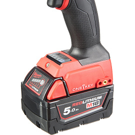 Гайковерт аккумуляторный импульсный Milwaukee M18 Fuel ONEFHIWF34-502X One-Key (4933459730) фото Гайковерт аккумуляторный импульсный Milwaukee M18 Fuel ONEFHIWF34-502X One-Key (4933459730)