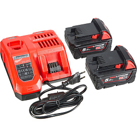 Гайковерт аккумуляторный импульсный Milwaukee M18 Fuel ONEFHIWF34-502X One-Key (4933459730) фото Гайковерт аккумуляторный импульсный Milwaukee M18 Fuel ONEFHIWF34-502X One-Key (4933459730)