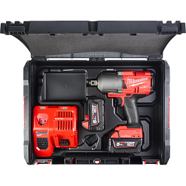 Гайковерт аккумуляторный импульсный Milwaukee M18 Fuel ONEFHIWF34-502X One-Key (4933459730) фото Гайковерт аккумуляторный импульсный Milwaukee M18 Fuel ONEFHIWF34-502X One-Key (4933459730)